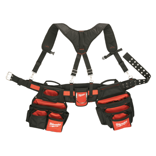 Milwaukee Suspension Tool Belt - Tools In Action - Power Tools and Gear